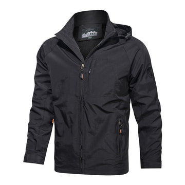 Men's Outdoor Waterproof And Windproof Hooded Jacket